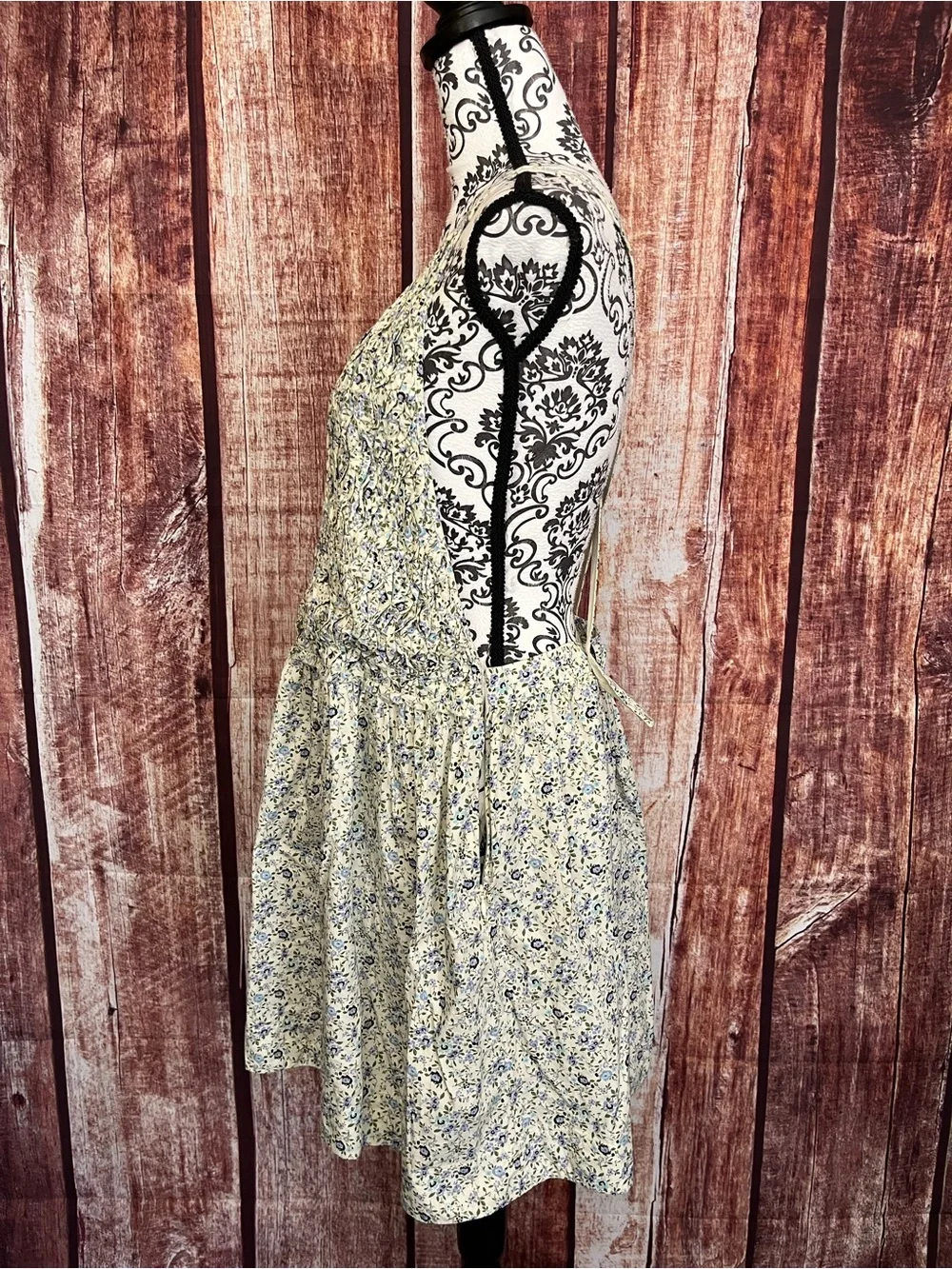 Free People | NWT Floral Cross-Back Sundress - Picture 6 of 14